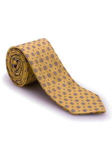 Gold, Bue and Rd Neat Heritage Best of Class Tie | Robert Talbott Spring 2017 Collection | Sam's Tailoring