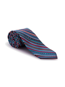 Multi Colored Stripes Welch Margetson Best of Class Tie | Spring/Summer Collection | Sam's Tailoring Fine Men Clothing