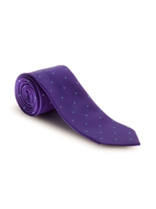 Purple With Sky Dots Executive Best of Class Tie | Spring/Summer Collection | Sam's Tailoring Fine Men Clothing