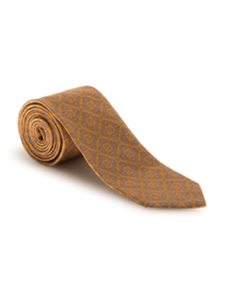 Yellow, Blue and Orange Floral Best of Class Tie | Spring/Summer Collection | Sam's Tailoring Fine Men Clothing