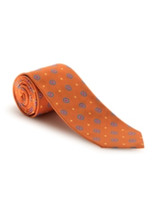 Orange, Pink, Yellow and Blue Academy Best of Class Tie | Spring/Summer Collection | Sam's Tailoring Fine Men Clothing