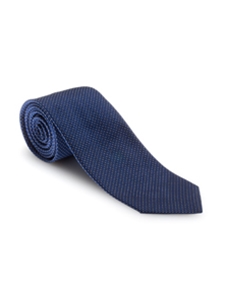 Navy, Blue and White Neat Symmetry Best of Class Tie | Spring/Summer Collection | Sam's Tailoring Fine Men Clothing