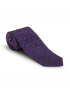 Purple, Orange and Teal Heritage Best of Class Tie | Spring/Summer Collection | Sam's Tailoring Fine Men Clothing