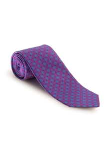 Pink, Blue and Sky Floral Heritage Best of Class Tie | Spring/Summer Collection | Sam's Tailoring Fine Men Clothing