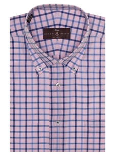 Pink and Purple Check Estate Sutter Classic Dress Shirt | Robert Talbott Fall 2017 Collection | Sam's Tailoring Fine Men Clothing