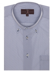 Blue and White Dots Estate Sutter Classic Dress Shirt | Robert Talbott Fall 2017 Collection | Sam's Tailoring Fine Men Clothing