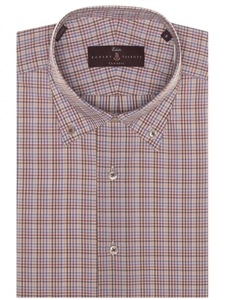 Multi Color Gingham Estate Sutter Classic Dress Shirt | Robert Talbott Dress Shirt Fall 2017 Collection | Sam's Tailoring Fine Men Clothing