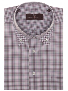 Multi Color Gingham Estate Sutter Tailored Dress Shirt | Robert Talbott Dress Shirt Fall 2017 Collection | Sam's Tailoring Fine Men Clothing