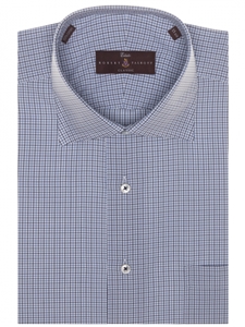 Brown and Blue Check Estate Classic Dress Shirt | Robert Talbott Dress Shirt Fall 2017 Collection | Sam's Tailoring Fine Men Clothing