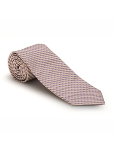 Purple & Gold Geometric Cypress Point Estate Tie | Robert Talbott Fall 2017 Ties Collection | Sam's Tailoring