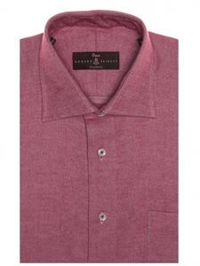 Cranberry Twill Herringbone Estate Classic Dress Shirt | Robert Talbott Fall Dress Collection | Sam's Tailoring Fine Men Clothing