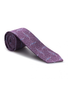 Pink, Sky and White Sudbury Seven Fold Tie | 7 Fold Ties Collection | Sam's Tailoring Fine Men Clothing