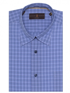 Blue Check Anderson II Classic Fit Sport Shirt | Robert Talbott Sport Shirts Collection  | Sam's Tailoring Fine Men Clothing
