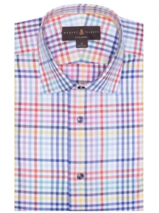 Multi-Color Twill Plaid Crespi IV Tailored Sport Shirt | Robert Talbott Sport Shirts Collection  | Sam's Tailoring Fine Men Clothing