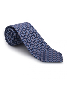 Navy, Sky & Orange Heritage Best of Class Tie | Best of Class Ties Collection | Sam's Tailoring Fine Men Clothing
