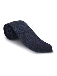 Navy Tonal Paisley Venture Best of Class Tie | Best of Class Ties Collection | Sam's Tailoring Fine Men Clothing