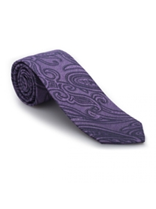 Purple Tonal Paisley Venture Best of Class Tie | Best of Class Ties Collection | Sam's Tailoring Fine Men Clothing