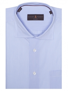 White & Sky Stripe RT Classic Fit Dress Shirt | Robert Talbott Dress Shirts Collection | Sam's Tailoring Fine Men Clothing