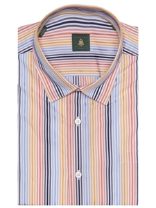 Multi Colored Stripe Anderson Classic Sport Shirt | Sport Shirts Collection | Sams Tailoring Fine Men Clothing