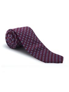 Wine & Blue Paisley RT Studio Tie | Robert Talbott Ties | Sam's Tailoring Fine Men Clothing