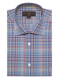 Multi Colored Plaid Crespi IV Tailored Sport Shirt | Sport Shirts Collection | Sams Tailoring Fine Men Clothing