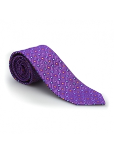 Violet, Orange & Sky Welch Margetson Best of Class Tie | Best of Class Ties Collection | Sam's Tailoring Fine Men Clothing