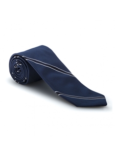 Blue, Navy & White Executive Best of Class Tie | Best of Class Collection | Sam's Tailoring Fine Men Clothing