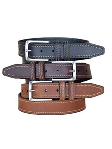 Wringley Oil Tanned Harness Leather Belt | lejon Leather Belts collection | Sam's Tailoring