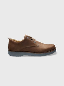 Brown Nubuck / Dark Grey Sole Hubbard Free Casual Shoe | Men's Casual Shoes | Sam's Tailoring Fine Men Clothing