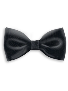Black With Gold Sartorial Handmade Silk Bow Tie | Bow Ties Collection | Sam's Tailoring Fine Men Clothing