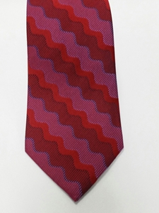 Red, Blue and Wine Silk Tie | Jane Barnes Silk Ties | Sam's Tailoring Fine Men's Clothing