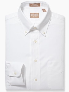 White Pinpoint Button Down Men Dress Shirt | Dress Shirts Collection | Sam's Tailoring Fine Men Clothing