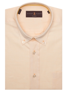 Solid Light Yellow Derby Classic Sport Shirt | Sport Shirts Collection | Fine Men Clothing