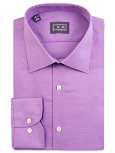 Lavender Textured Ike by Ike Behar Men Dress Shirt | IKE Behar Dress Shirts | Sam's Tailoring Fine Men's Clothing