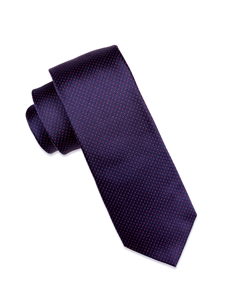 Navy with Sky Red Micro Dot Tie | Ike Behar Ties Collection | Fine Men's Clothing