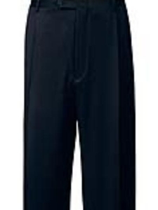 Hart Schaffner Marx Wool/Cashmere Navy Pleated Trouser 562-389686 - Trousers | Sam's Tailoring Fine Men's Clothing