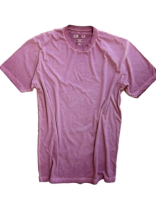 Plum Garment Dyed Short Sleeves t-shirt | Georg Roth Crew Neck T-shirts | Sam's Tailoring Fine Men Clothing