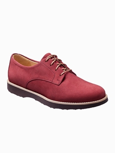 Rust Nubuck With White Sole Women's Shoe | Samuel Hubbard Women Shoes | Sam's Tailoring Fine Men Clothing