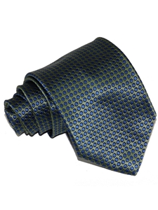 Green & Blue Sartorial Woven Silk Necktie | Italo Ferretti Ties | Sam's Tailoring Fine Men Clothing