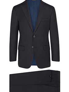 Navy Super 150's Wool Tasmanian A-Fit Suit | Hickey Freeman Tasmanian Suits | Sam's Tailoring Fine Men Clothing