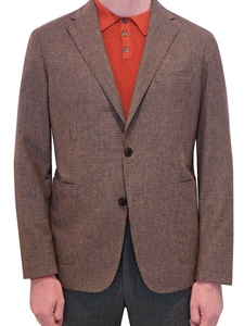 Warm Stone Check 120 Year Celebration Jacket | Hickey Freeman Sportcoats Collection | Sam's Tailoring Fine Men Clothing