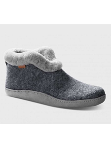 Graphite Heather Wool With Gray Suede Sole Women Shoe | Samuel Hubbard Women Shoes | Sam's Tailoring Fine Men Clothing