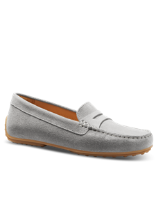 Lunar Grey Suede Women's Shoe | Samuel Hubbard Women Shoes | Sam's Tailoring Fine Men Clothing