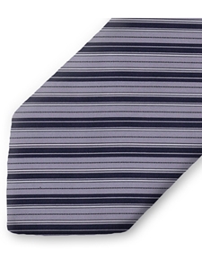 Navy, Light Violet Sartorial Silk Tie | Italo Ferretti Ties | Sam's Tailoring Fine Men's Clothing