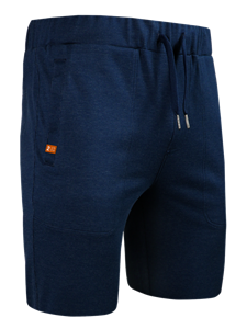 Navy Two Front Pockets Leisure Men's Short | 2Undr Lounge Wear | Sam's Tailoring Fine Men's Clothing
