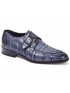 Med Gray Canaletto Monk Strap Men's Shoe | Mauri Monk Strap Shoes | Sam's Tailoring Fine Men's Shoes