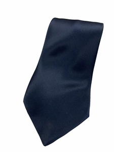 Navy Solid Silk Extra Long Tie | Italo Ferretti Extra Long Ties | Sam's Tailoring Fine Men's Clothing