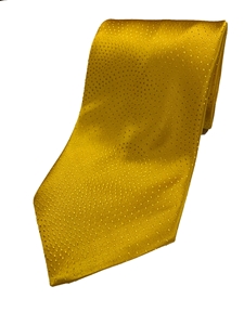 Yellow On Yellow Dots Silk Extra Long Tie | Italo Ferretti Extra Long Ties | Sam's Tailoring Fine Men's Clothing