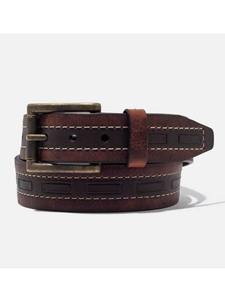 Saddle Tanned With Natural Waxes & Oil Belt | Men's Vintage Bison Belt | Sam's Tailoring Fine Men Clothing