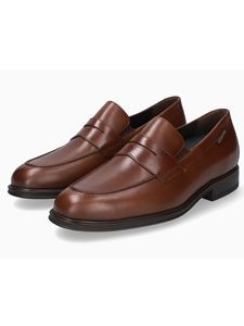 Brown Smooth Leather Lining Fine Men's Loafer | Mephisto Fine Loafers | Sam's Tailoring Fine Men Clothing